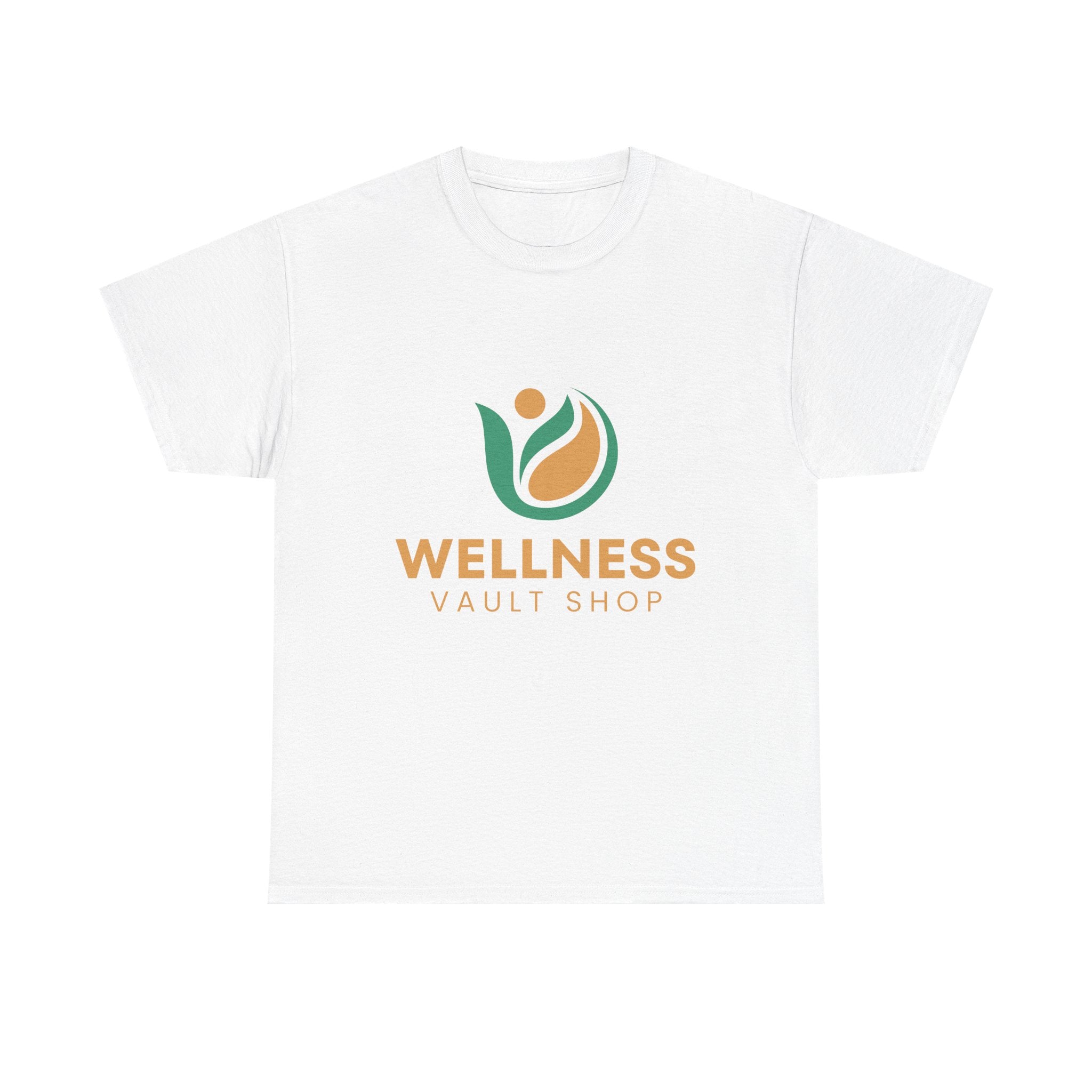 Wellness Vault Shop Logo Tee — Wellness Graphic T-Shirt