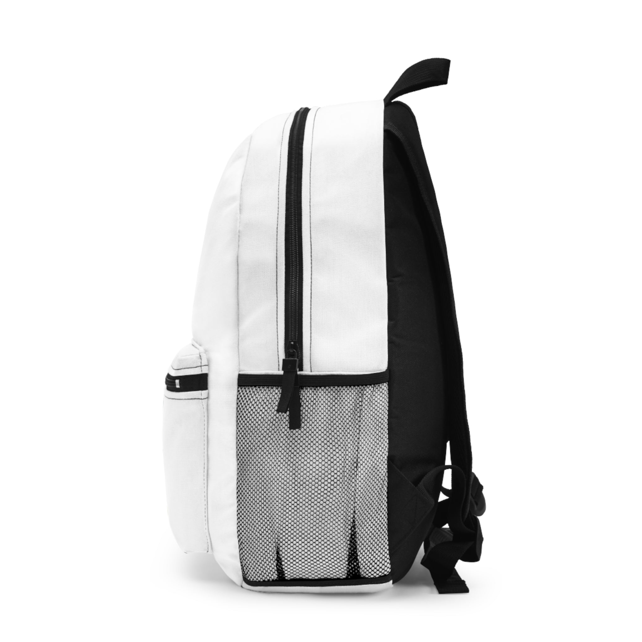 Wellness Vault Shop Logo Backpack — Health & Wellness Branded Daypack