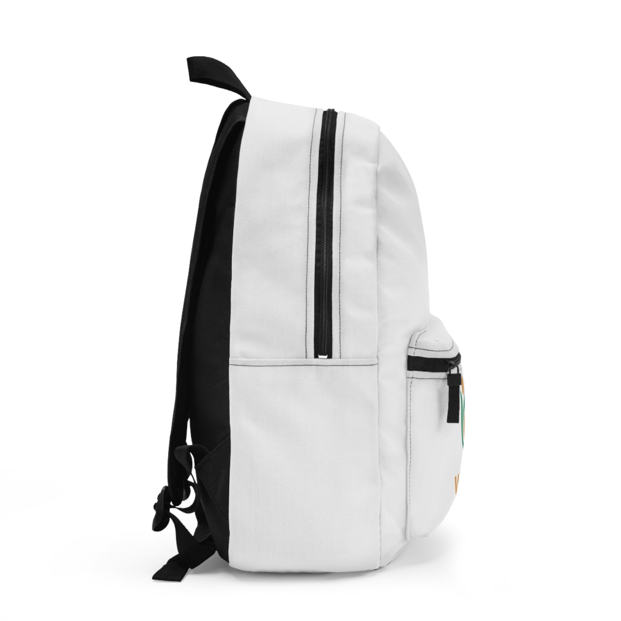 Wellness Vault Shop Logo Backpack — Health & Wellness Branded Daypack