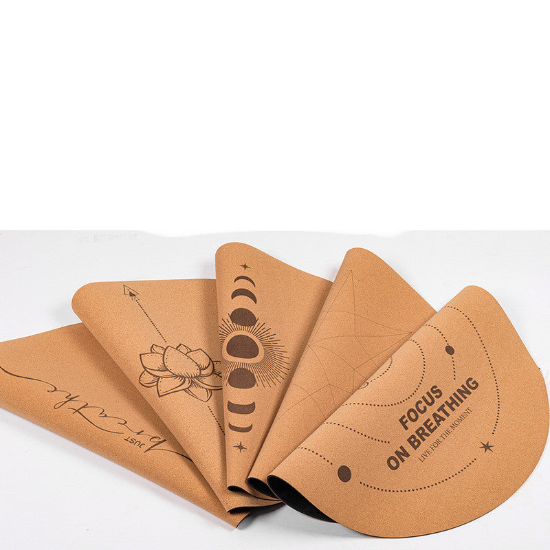 Cork & Natural Rubber Meditation Mat – Non-Slip Eco-Friendly Practice Surface