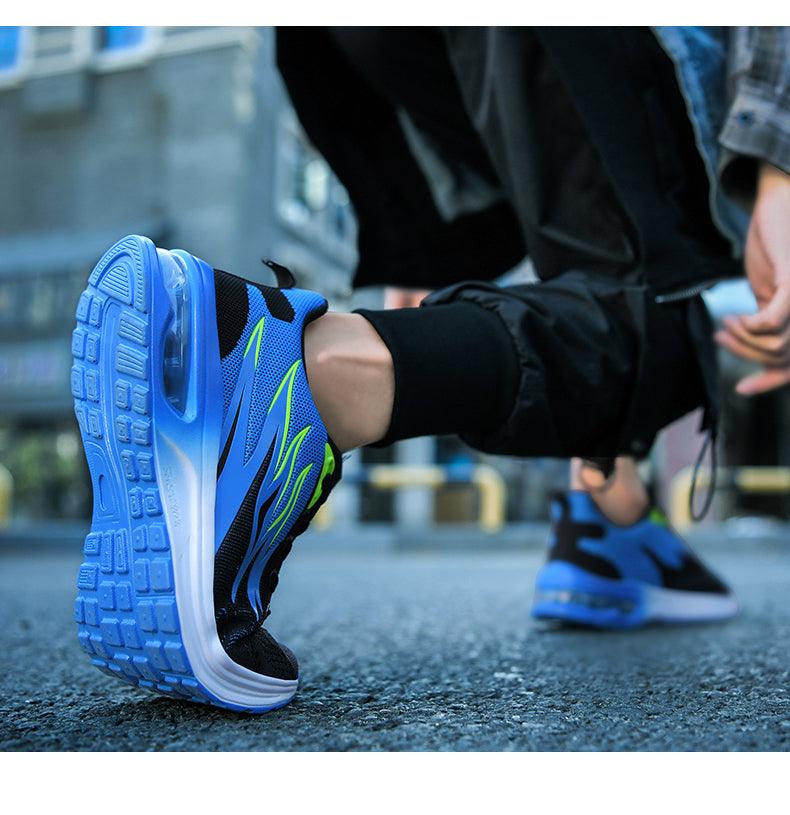 Air Cushion Mesh Running Shoes Women Footwear Mens Casual Sport Shoes Casual Sports Tennis Road Sneakers For Walking Gym Jogging Training Fitness