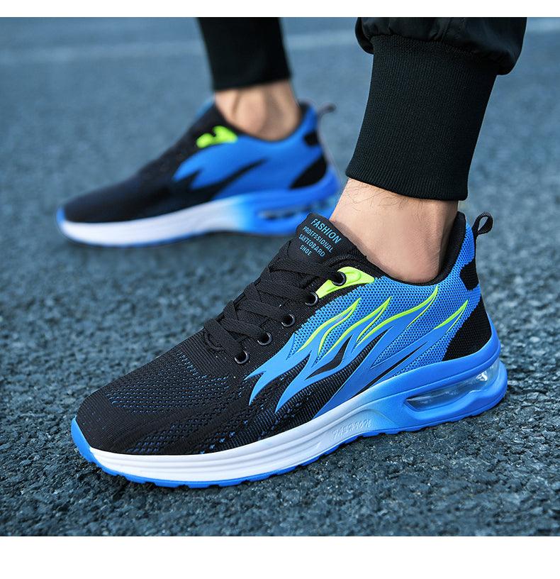 Air Cushion Mesh Running Shoes Women Footwear Mens Casual Sport Shoes Casual Sports Tennis Road Sneakers For Walking Gym Jogging Training Fitness