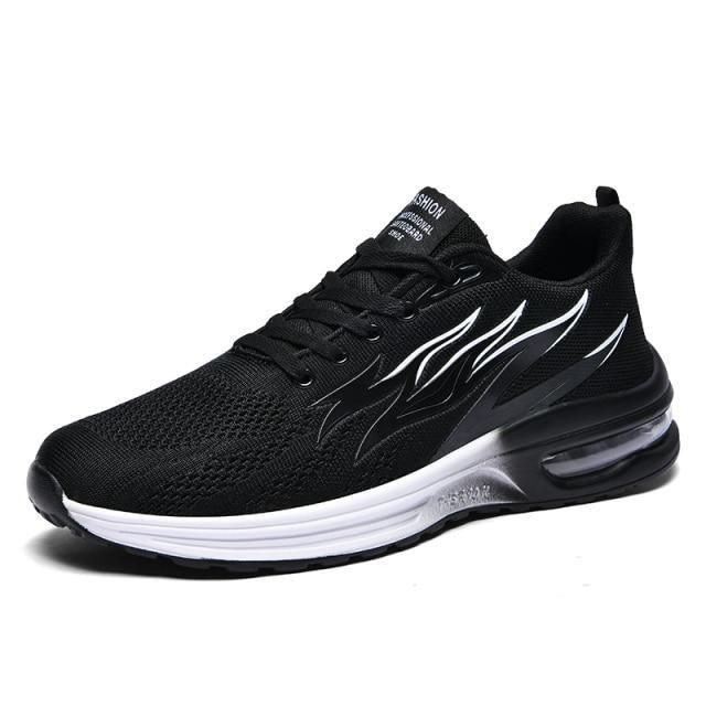 Air Cushion Mesh Running Shoes Women Footwear Mens Casual Sport Shoes Casual Sports Tennis Road Sneakers For Walking Gym Jogging Training Fitness