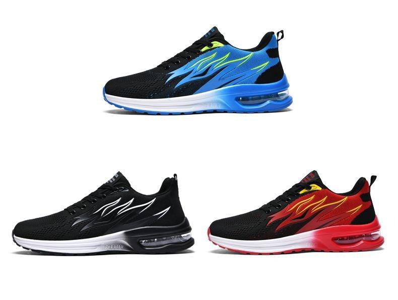 Air Cushion Mesh Running Shoes Women Footwear Mens Casual Sport Shoes Casual Sports Tennis Road Sneakers For Walking Gym Jogging Training Fitness
