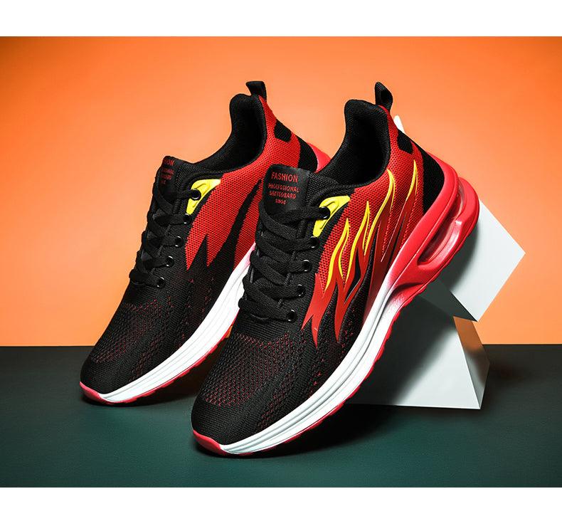 Air Cushion Mesh Running Shoes Women Footwear Mens Casual Sport Shoes Casual Sports Tennis Road Sneakers For Walking Gym Jogging Training Fitness