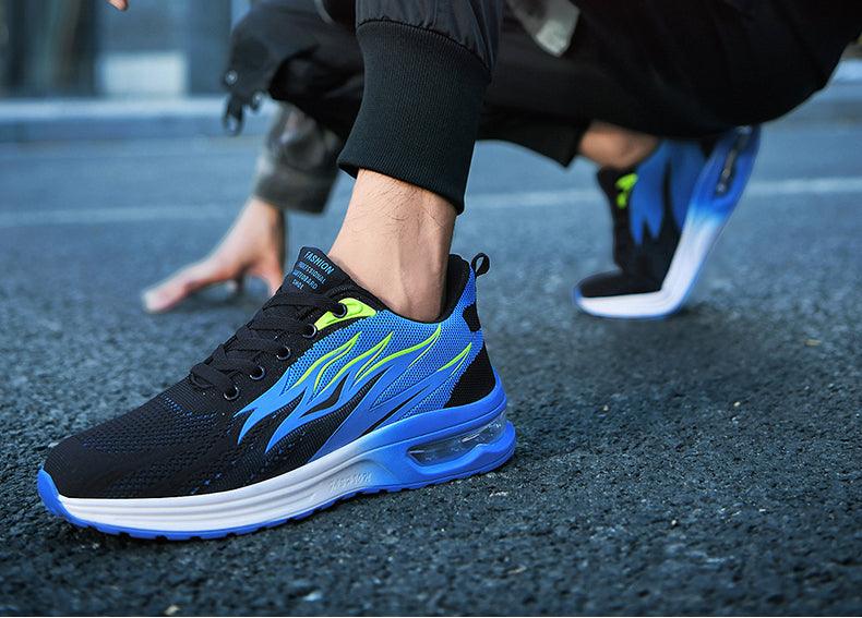 Air Cushion Mesh Running Shoes Women Footwear Mens Casual Sport Shoes Casual Sports Tennis Road Sneakers For Walking Gym Jogging Training Fitness