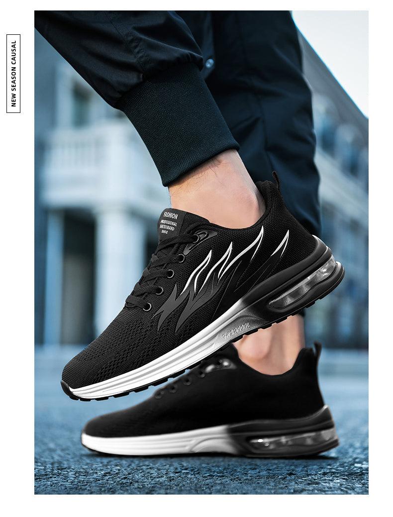 Air Cushion Mesh Running Shoes Women Footwear Mens Casual Sport Shoes Casual Sports Tennis Road Sneakers For Walking Gym Jogging Training Fitness