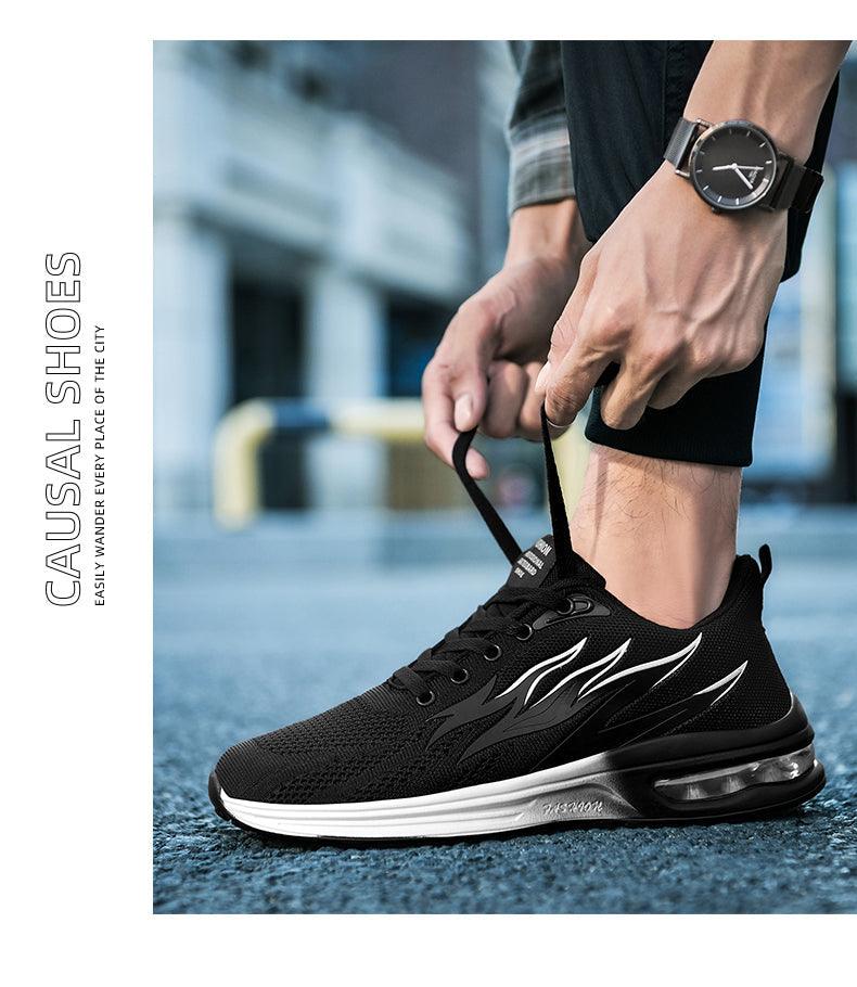 Air Cushion Mesh Running Shoes Women Footwear Mens Casual Sport Shoes Casual Sports Tennis Road Sneakers For Walking Gym Jogging Training Fitness