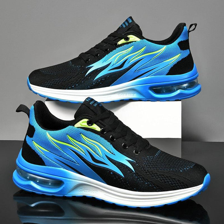 Air Cushion Mesh Running Shoes Women Footwear Mens Casual Sport Shoes Casual Sports Tennis Road Sneakers For Walking Gym Jogging Training Fitness