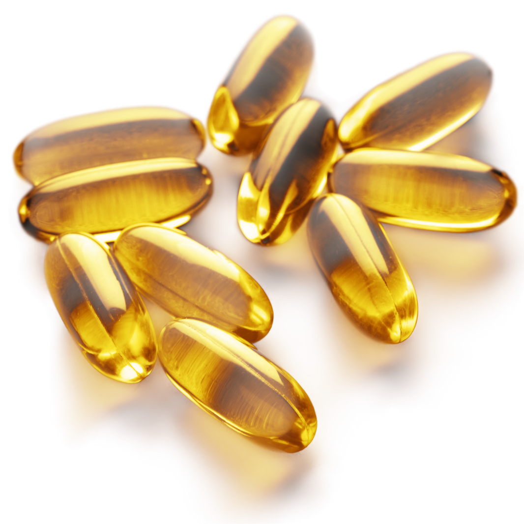 golden omega supplement capsules supporting healthy nutrition and daily wellness routine